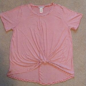 Acemi striped short sleeve top